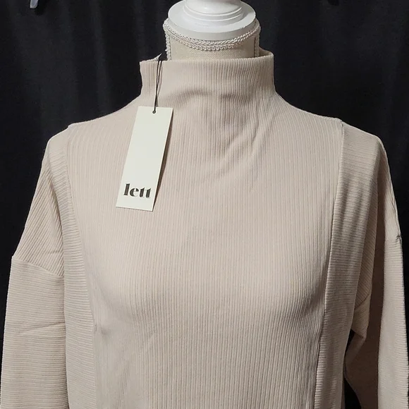 Lett Mock Neck Top - Picture 2 of 8